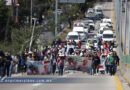 Marcha el FPM en la Autopista del Sol, exige justicia por Arnulfo Cerón