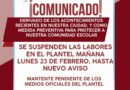 Suspenden clases en diversas escuelas de Acapulco por la violencia