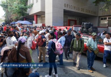Toma CETEG el edificio Juan N Álvarez en Chilpancingo por paro nacional