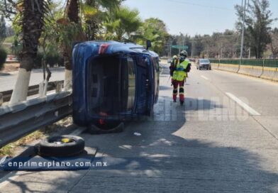Se accidenta comisionado del Instituto de Transparencia de Guerrero y huye del lugar