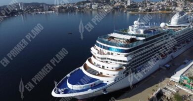 Toca puerto el séptimo crucero del año en Acapulco