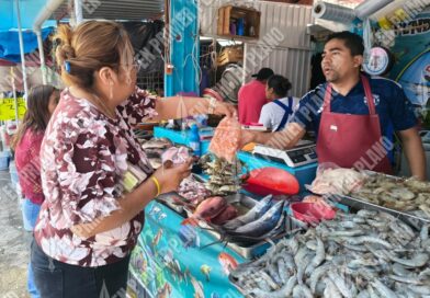 Anhelan comerciantes de mariscos en la capital buenas ventas en esta cuaresma