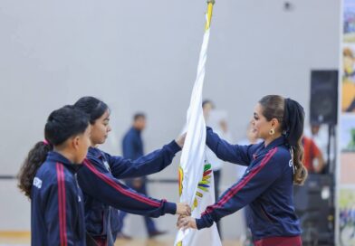 Abandera Evelyn a la delegación de Guerrero rumbo a la Olimpiada Nacional CONADE 2026