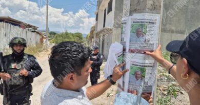 Buscan a predicador desaparecido en la Sierra; pegan su ficha de búsqueda en la capital