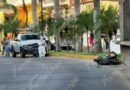 Muere motociclista tras chocar contra estación del Acabus en la Cuauhtémoc