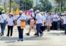 Marchas sindicales colapsan la Costera Miguel Alemán durante el Día del Trabajo