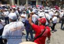 Irrumpe CETEG en mitin de SNTE y toma el templete en Chilpancingo
