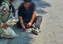 Un choque contra convoy militar expone cargamento de droga en Iguala