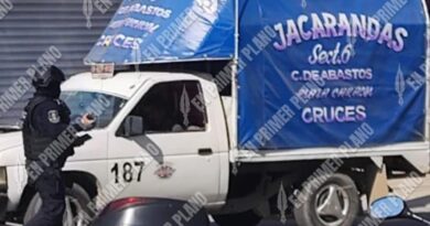 Balean a chofer de ruta alimentadora; sus compañeros lo llevan a un hospital