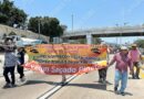Marcha FEDEG en Chilpancingo; exigen claves laborales y audiencia con Evelyn