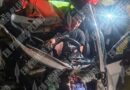 Impacta uno auto a un tráiler en la Autopista del Sol; conductor está grave