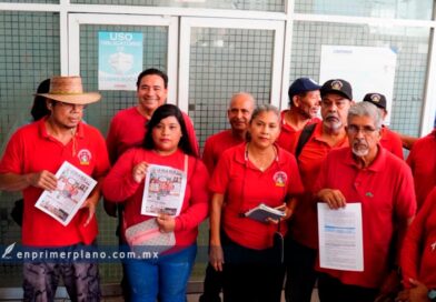 Advierten trabajadores de CAPAMA con protestar; piden aumento salarial