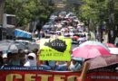 Toma la Ceteg el edificio Juan N. Álvarez en la capital en tercer día de actividades