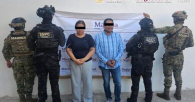 Once líderes y trabajadores de playa detenidos por extorsión en Acapulco, informa Harfuch