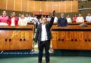 Rinde protesta Joaquín Badillo como coordinador de Morena y presidente de la Jucopo