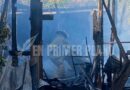 Consume incendio cinco viviendas al norte de Chilpancingo