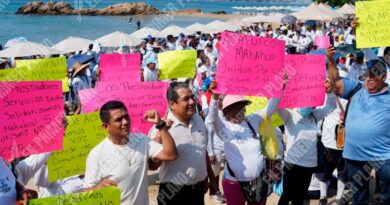 Detienen a Jesús Zamora y a dirigentes de su organización en Acapulco