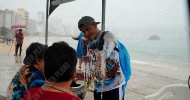 Recienten el comercio ambulante efectos de la tormenta tropical “Boris” en Acapulco