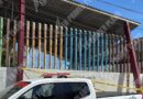 Reportan afectaciones en centro comunitario de La Venta por sismo