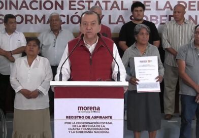 Se registra de forma virtual Javier Saldaña en el proceso interno de Morena