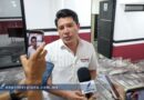 Cuestiona líder de Morena a Gustavo Alarcón por anuncio de que borrará pintas de aspirantes