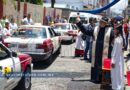 Piden transportistas de la capital trabajo y salud a la Virgen de la Asunción