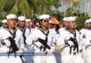 Con más de mil 600 participantes, realizan el desfile cívico-militar en Acapulco