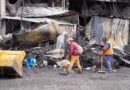 Inician con el retiro de escombros en el Mercado Central de Acapulco tras incendio