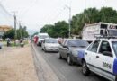 Apagones provocan bloqueo de vecinos en la carretera Acapulco-Zihuatanejo