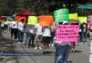 Marchan trabajadores del PJF en Chilpancingo y denuncian acoso laboral