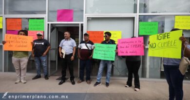 Protestan en el IGIFE por incumplimiento de obras para 24 telesecundarias