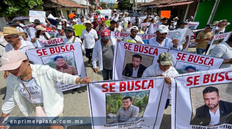 “Los queremos vivos, no muertos”: Exigen familias de los ocho campesinos secuestrados y amenazan con paralizar Costa Grande