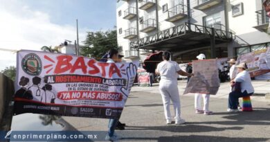 Exigen insumos y medicamentos sindicalizados del IMSS Bienestar en Chilpancingo